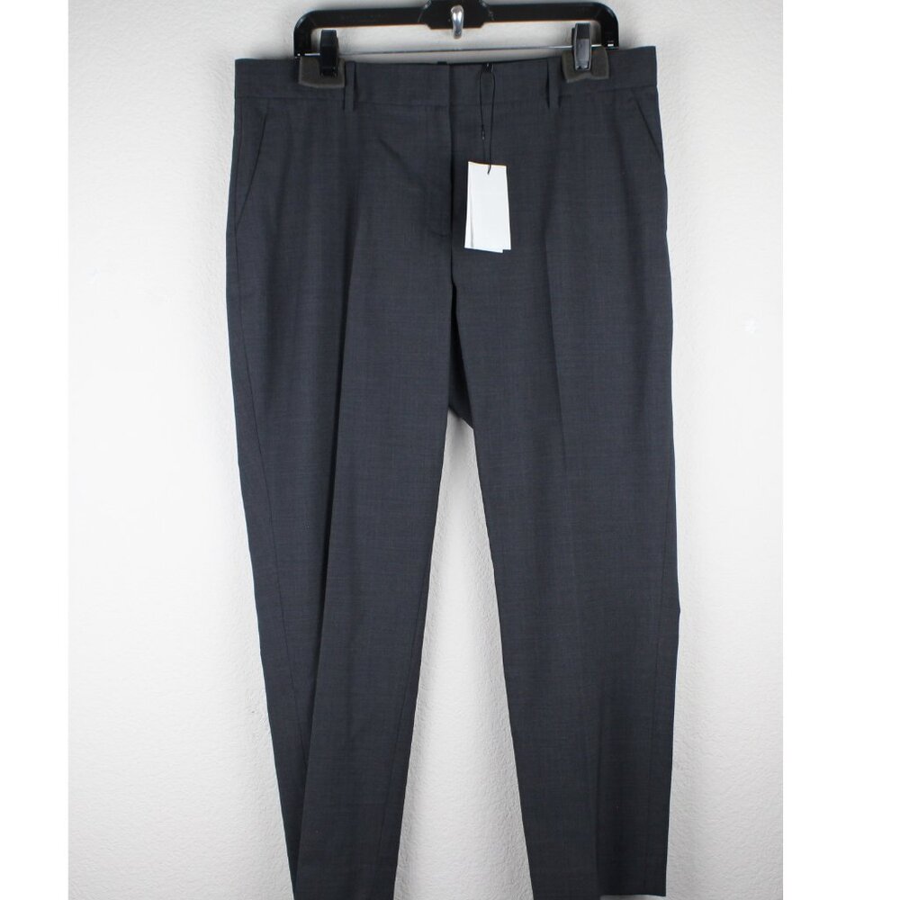 NWT Theory Treeca 2 Slim Cropped Office Pant in Stretch Wool - Business, Office - Picture 3 of 11